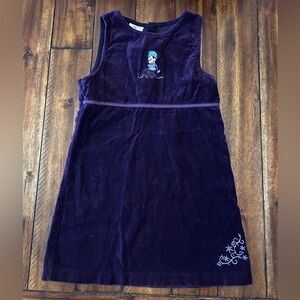 Disney Purple Velvet Dress for Kids